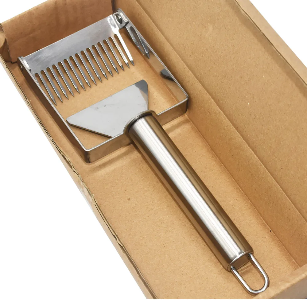 Birøkterverktøy Honningskrapegaffel Rustfritt stål