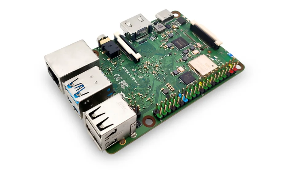 ROCK PI MODEL B+ Rockchip RK3399 BOARD ONLY (2,4/5GHZ WLAN