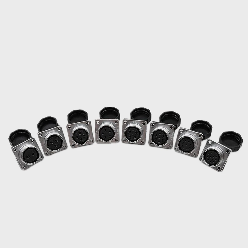 

high quality anti-creep aeronautical plug with socket WS20 2 3 4 5 7 9 12 core connector