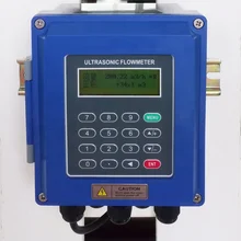 

Fixed mounted Ultrasonic Flowmeter with pulse output