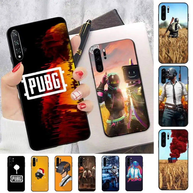 FHNBLJ популярный чехол для телефона с игры PUBG Huawei P30 40 20 10 8 9 lite pro plus Psmart2019 | Мобильные