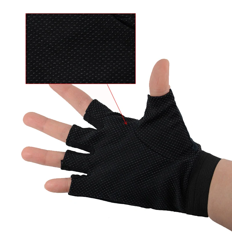 TG02 Non slip Fishing Glove All Cut Finger Gloves