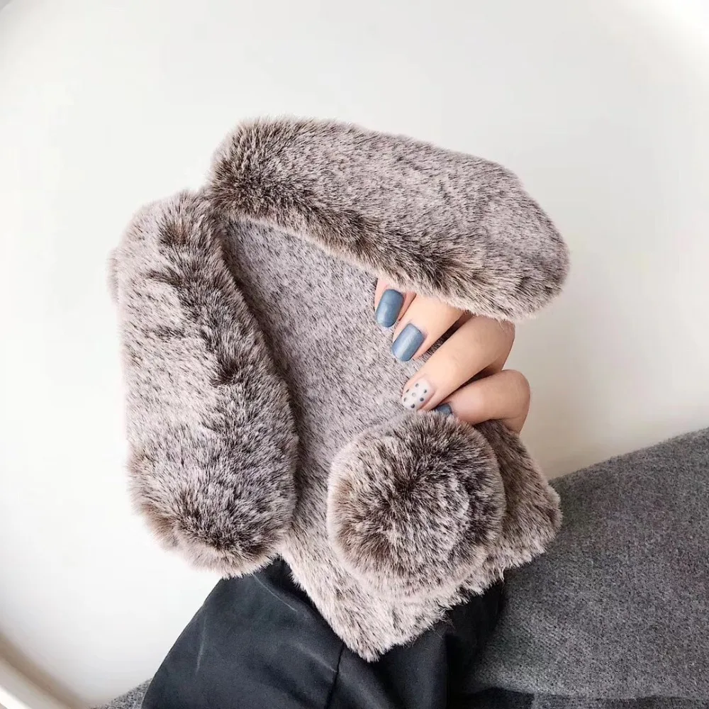 Cases For Samsung Note 9 Note 8 Cover Luxury Fluffy  (1)