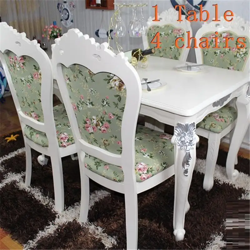 Version U Mueble Escrivaninha Eettafel A Manger модно Juego De Tisch набор деревянный европейский стол Меса комедор стол столовая - Цвет: Version U