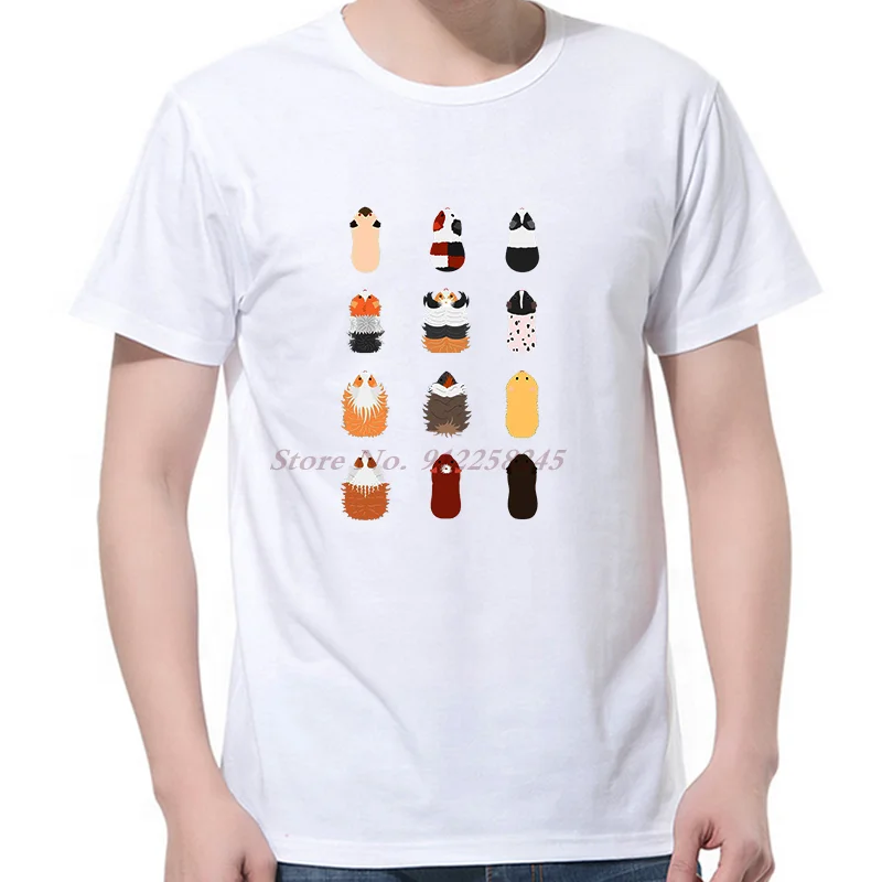 Funny Celebrate Diversity Cute Gift for Guinea Pig Lovers T Shirt  oversized short-sleeved shirt Harajuku men