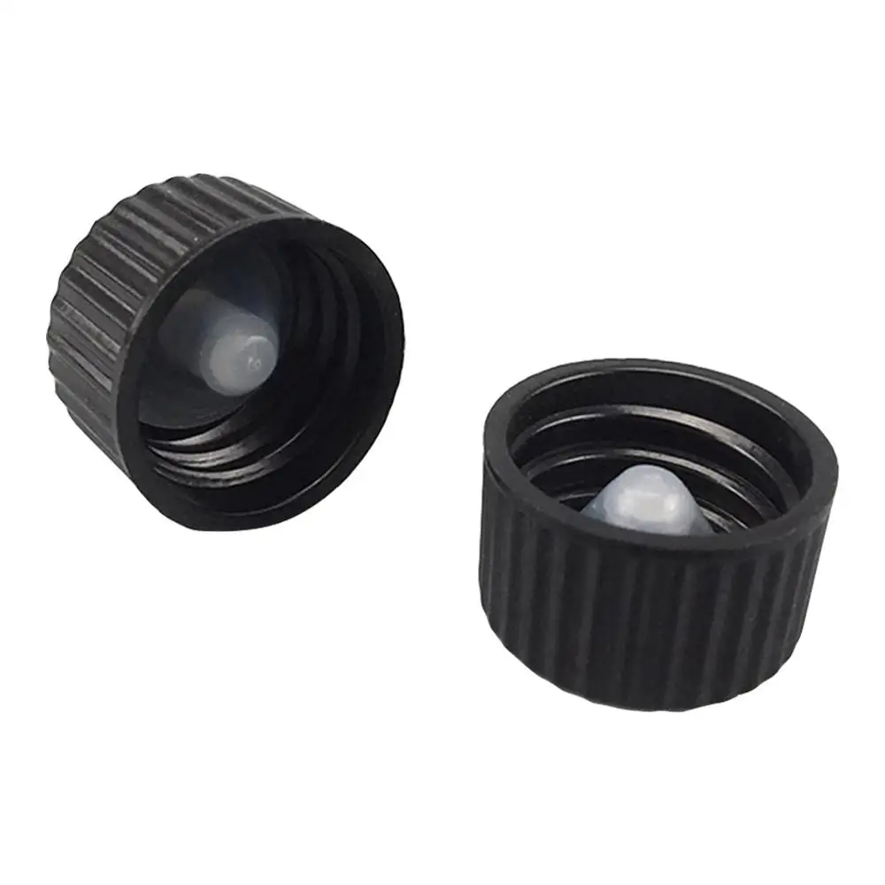 

40pcs/Pack Lab Supplies Resin Bottle Caps Leakproof Stopper Experimental Universal Bottle Caps with V-shape Inner Cork