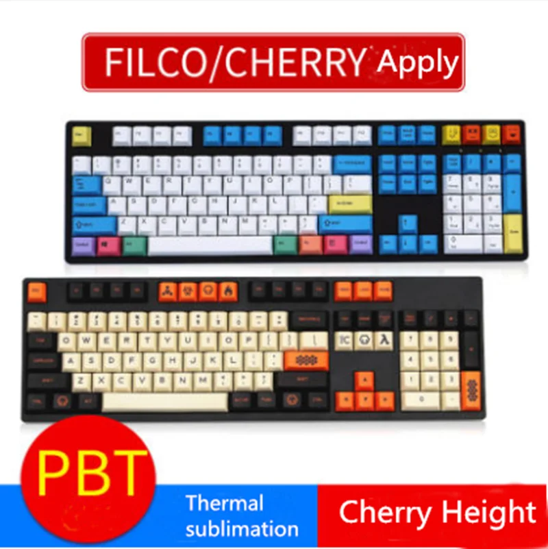 Mechanical keyboard keycap PBT material sublimation process filco second generation cherry G80-3494 | Компьютеры и офис
