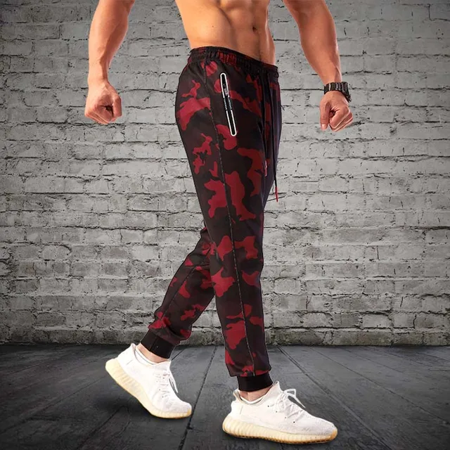 2018 Camouflage Jogging Pants Men Sports Leggings Fitness Tights Gym Jogger Bodybuilding Sweatpants Sport Running Pants Trousers 3