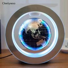 Новинка, подарки, светодиодный Плавающий глобус, магнитный левитационный светильник, круглые Антигравитационные шары для детей,, рождественские подарки, карта мира, лампы