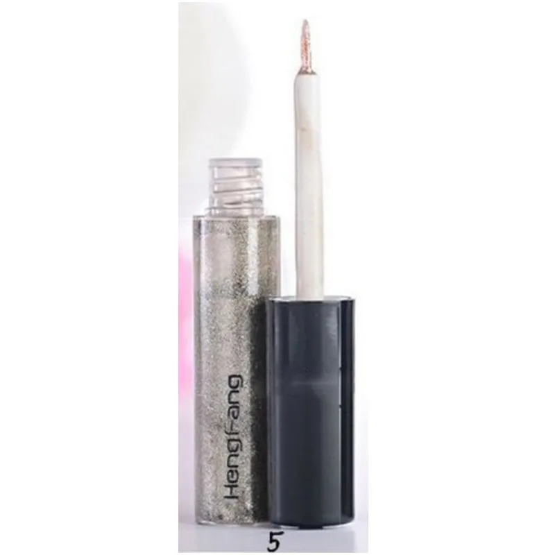 Tracing Glitter Eyeliner New Shining Eye Liners for Women Eye Pigment Professional Make-Up Red White Gold Color Liquid - Цвет: 5
