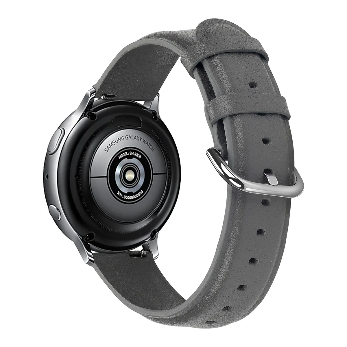 Кожаный ремешок для samsung Galaxy watch active 2 ремешок 44 мм 40 мм gear S2 huawei GT 2 42 мм 20 мм ремешок для часов браслет ремешок для часов 20
