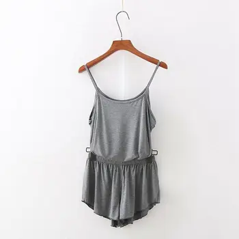 

Casual Women Set Sleepwear Nightwear Camisole Shorts Suit Home Solid Pajamas Set Ladies Two Piece Nightdress Nightgown