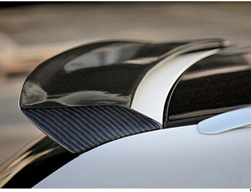 Углеродного волокна крыша спойлер frp задний Багажник крыло модификация автомобиля аксессуары для Audi A3 хэтчбек