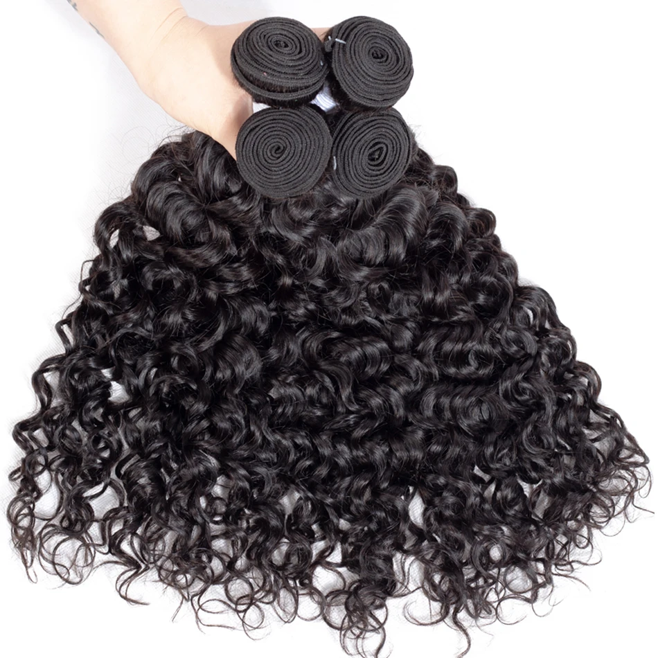 Water-Wave-Bundles-With-Closure-Tuneful-Malaysian-Human-Hair-3-Bundles-With-Closure-Remy-Hair-Bundles (3)