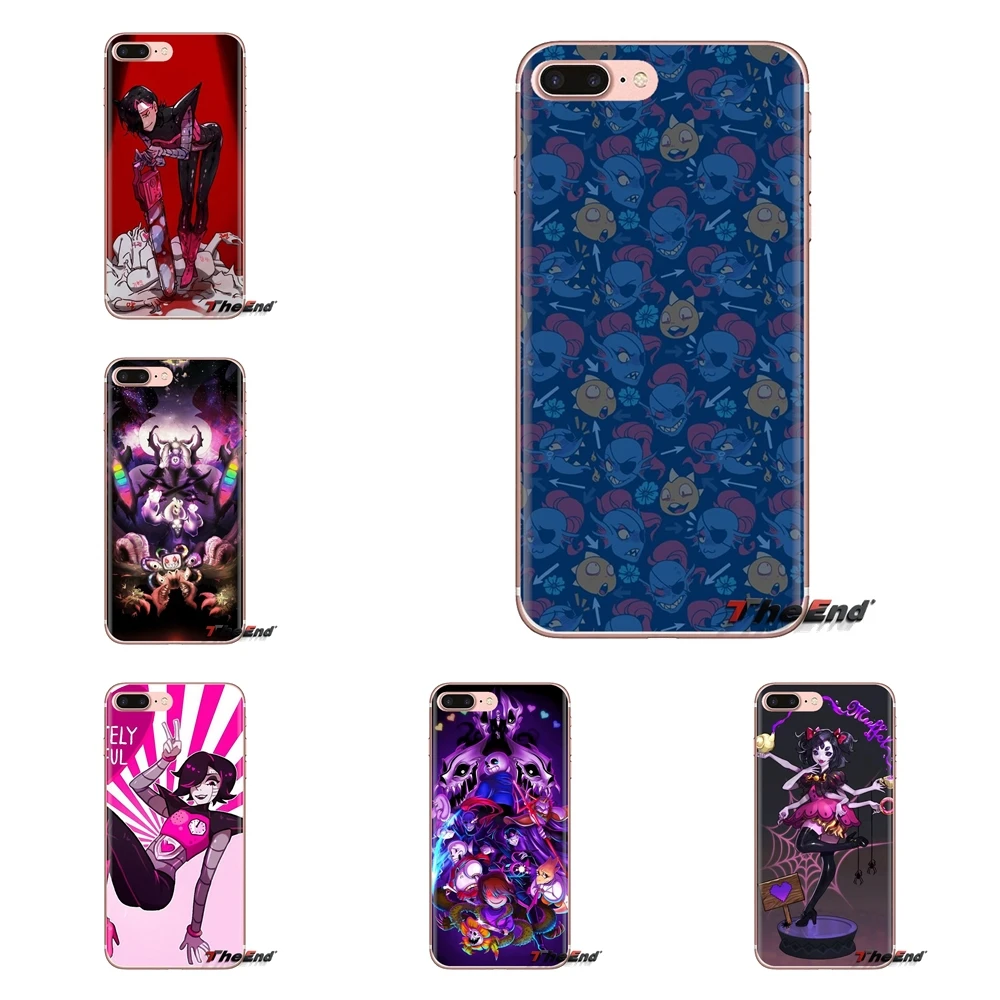 For Sony Xperia Z Z1 Z2 Z3 Z5 compact M2 M4 M5 E3 T3 XA Aqua LG G4 G5 G3 G2 Mini anime Undertale Mettaton Soft Transparent Cases |