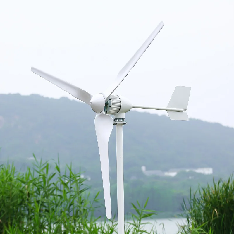 3 Blätter 12V 500W Garten Windturbine Windkraftanlage Windgenerator Windkraft 