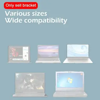 

11-17inch Cooling Rack Folding Adjustable Angle Aluminum Desktop Holder Portable Universal Non Stand Slip Alloy Laptop Offi A2J4