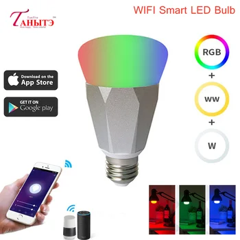 

Colorful Wifi Led Smart Light, Atmosphere Led Bulb, Mobile Remote Control Smart Life,Bright Energy-Saving Balloon Lamp for alexa