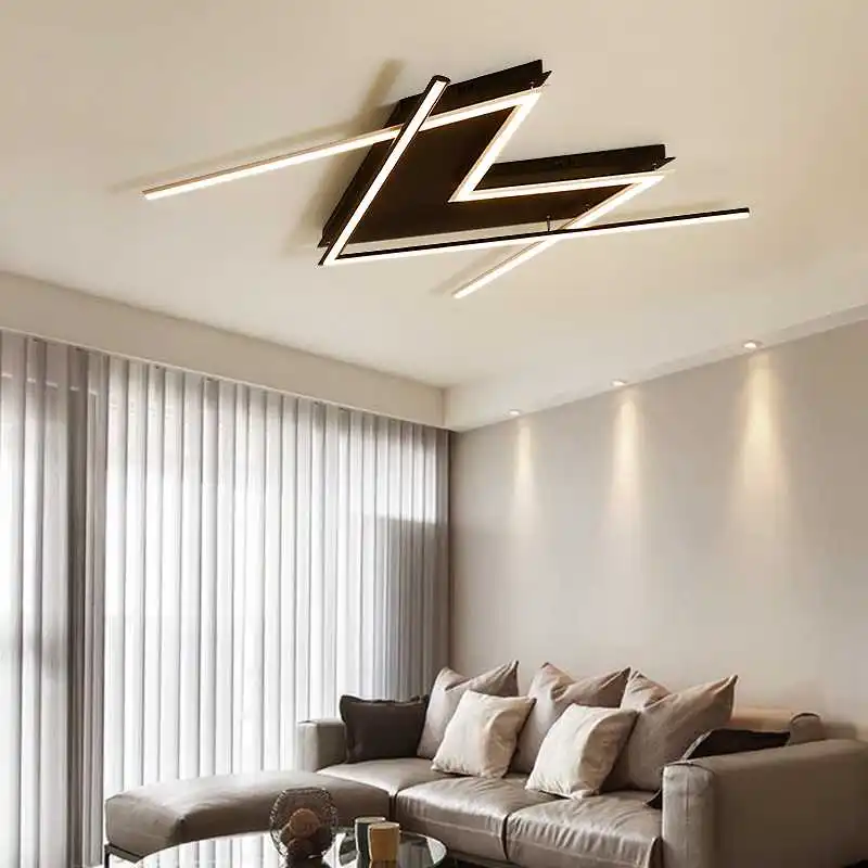 Modern Led Ceiling Lights For Indoor Lighting plafon led Square Lamp Fixture Living Room Bedroom luminaria teto | Лампы и освещение