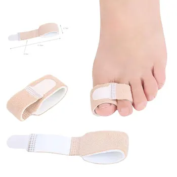 

1pc Soft rubber Manicure Hallux Valgus Splint Brace Toe Separator Finger Straightener Toe Breathable Hammer