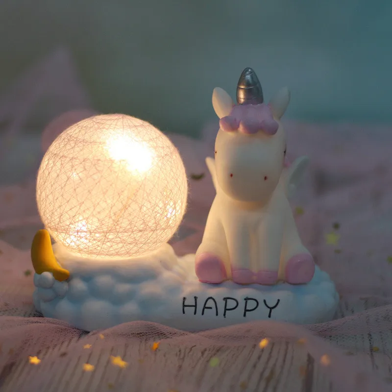 卡通礼品_独角兽线球卡通礼品生日小台灯 小夜灯创意树脂小夜灯 - 阿里巴巴(27)