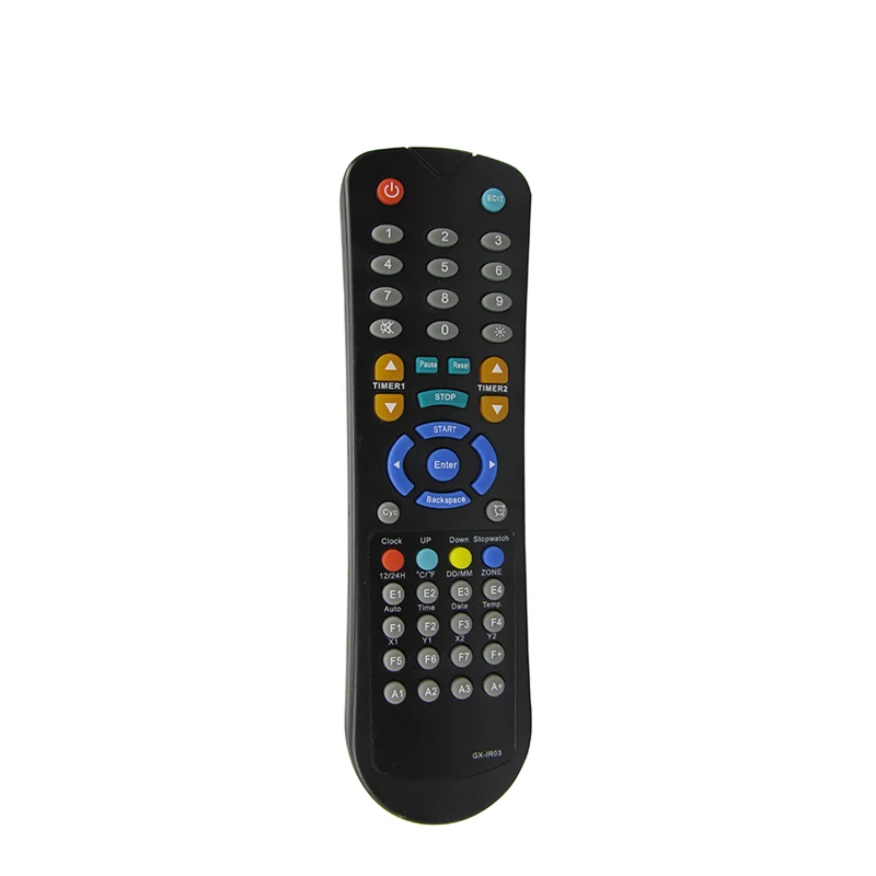 Digital Gym Fitness Timer Remote Controller Widely Used in LED Clocks GX-IR03 GX-IR-Score04,led countdown clock