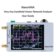 NanoVNA 2,8 дюймовый lcd HF VHF UHF UV векторный сетевой анализатор 50 кГц-900 МГц антенный анализатор с батареей