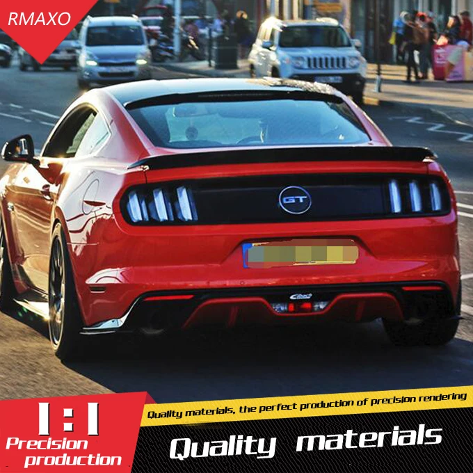 Спойлер для заднего крыла автомобиля Ford Mustang задний спойлер из АБС пластика 2015 2018