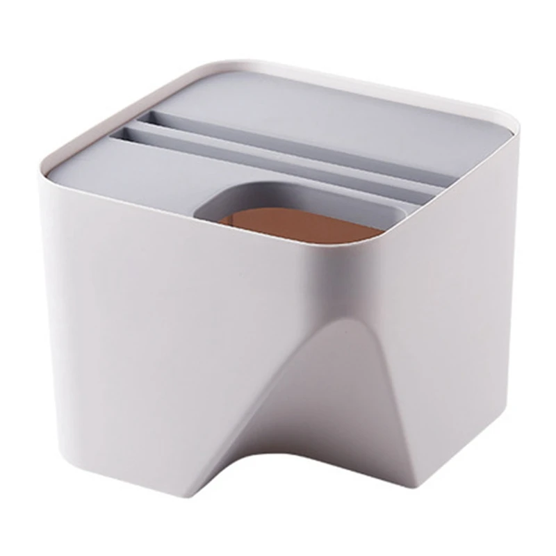 

Kitchen Trash Can Stacked Sorting Trash Bin Recycling Bin Household Dry and Wet Separation Waste Bin Rubbish Bin for Bathroom