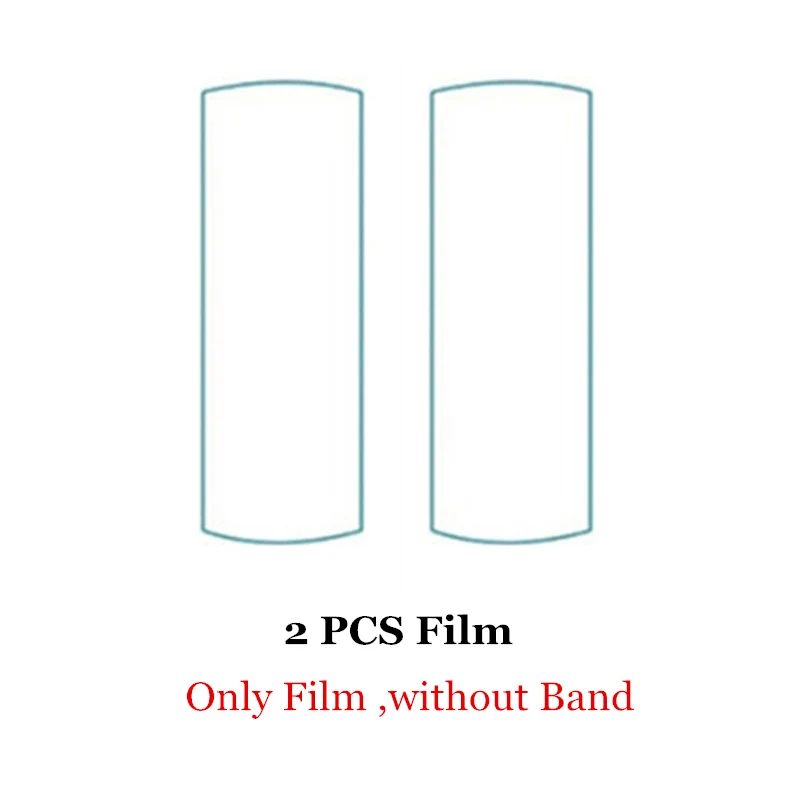 ALANGDU экранные пленки для huawei Honor Band 5 мягкий экранный протектор для Honor Band5 4 HD Прозрачная защитная наклейка для экрана Honor Band 4 - Цвет: 2 PCS