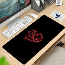 Msi Extra Large Mouse Pad Big Computer Gaming Mousepad 900x400 Rubber with Locking Edge Gaming Mouse Mat PC Gamer LOL CSGO