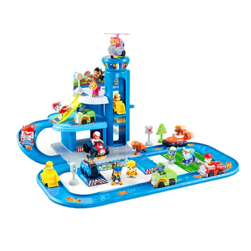 DD Paw Patrol игрушки набор собака мобильный спасательный большой автобус Щенячий патруль день рождения деформация детская игрушка рождественские подарки - Цвет: DD