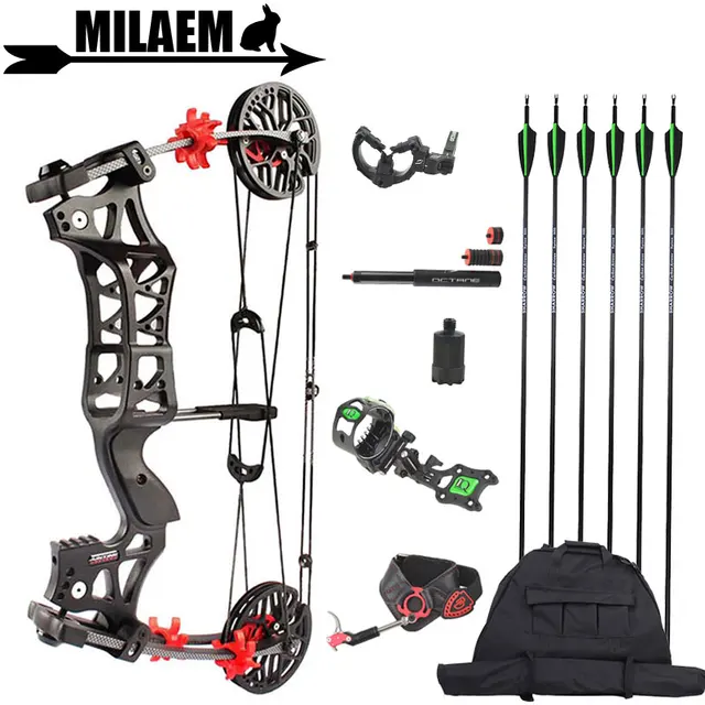  US $340.50 1Set 60lbs Archery M109E Compound Steel Ball Bowfishing 345FPS Right Hand Left Hand