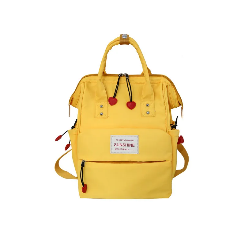 

backpack bag high-quality student canvas Korean casual wild nylon 2019 new JIULIN