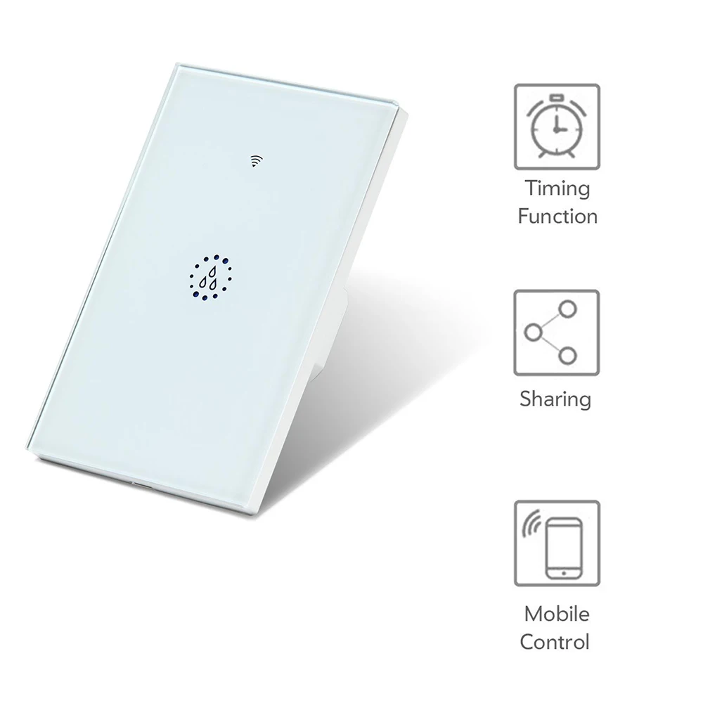 Teekar стандарт США WiFi переключатель водонагревателя 4400 Вт приложение Ewelink дистанционное управление таймер Голосовое управление Google Home Alexa