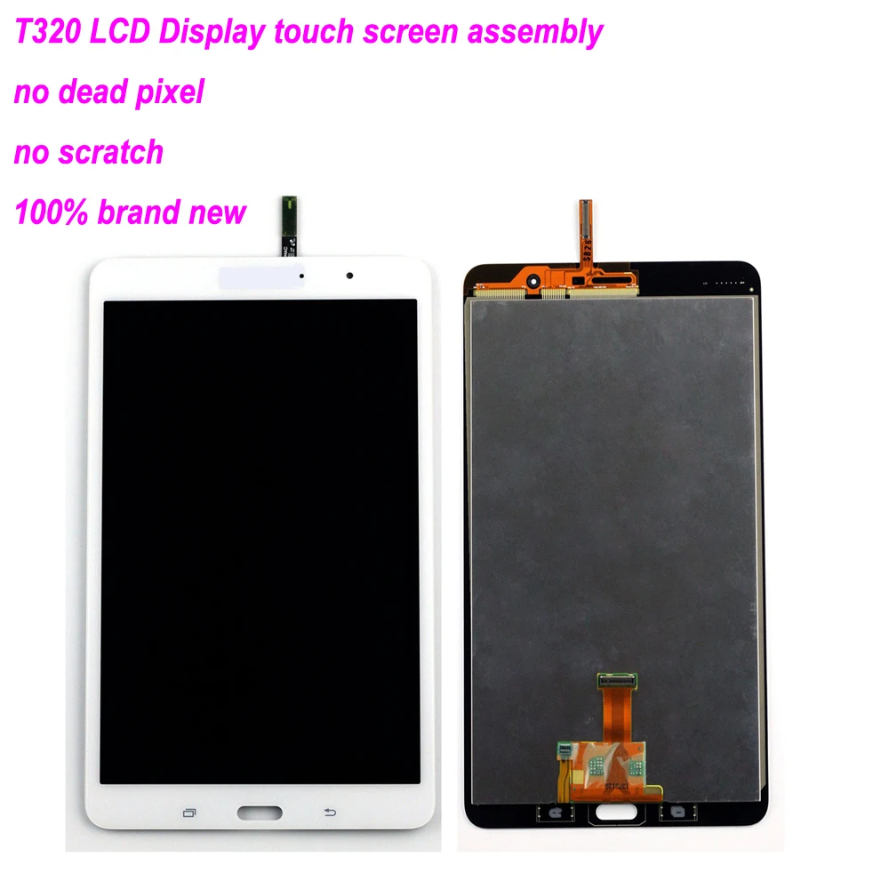Для Samsung Galaxy Tab Pro SM-T320 T321 T325 SM-T321 ЖК-дисплей сенсорный экран дигитайзер сборка сенсоров замена панели