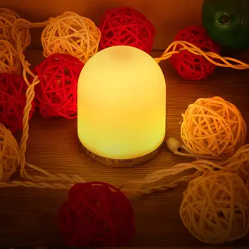 

Mini Portable Night Light RGB Colorful Light Button Remote Control LED Lamp USB Charging with Lanyard