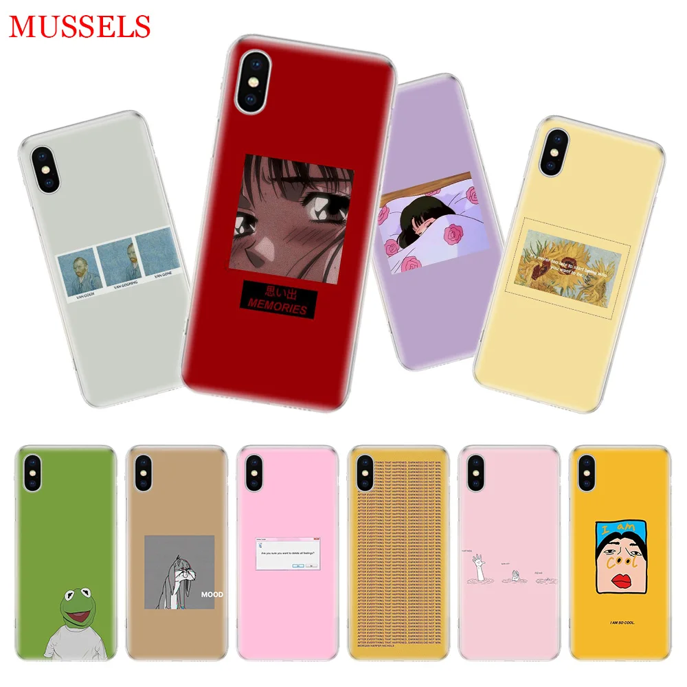 

I Am Cool Tumblr Simple Cover Phone Case For iPhone 7 6 X 8 6S Plus XS MAX XR 5S SE 10 Ten Art TPU Coque Capa Shell Cas