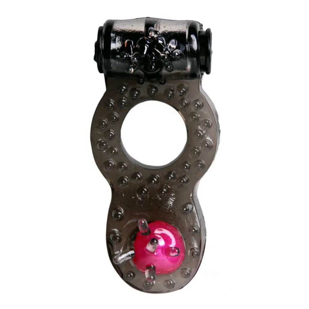 hb065 Couples Dual Pleasure Penis Ring   (1)