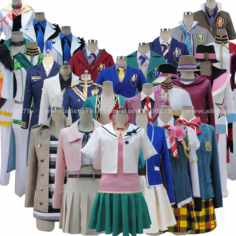 

Uta no Prince-sama Nanami Haruka Shinomiya Natsuki Female Male Group of Characters Anime Cosplay Costume,Customized Accepted