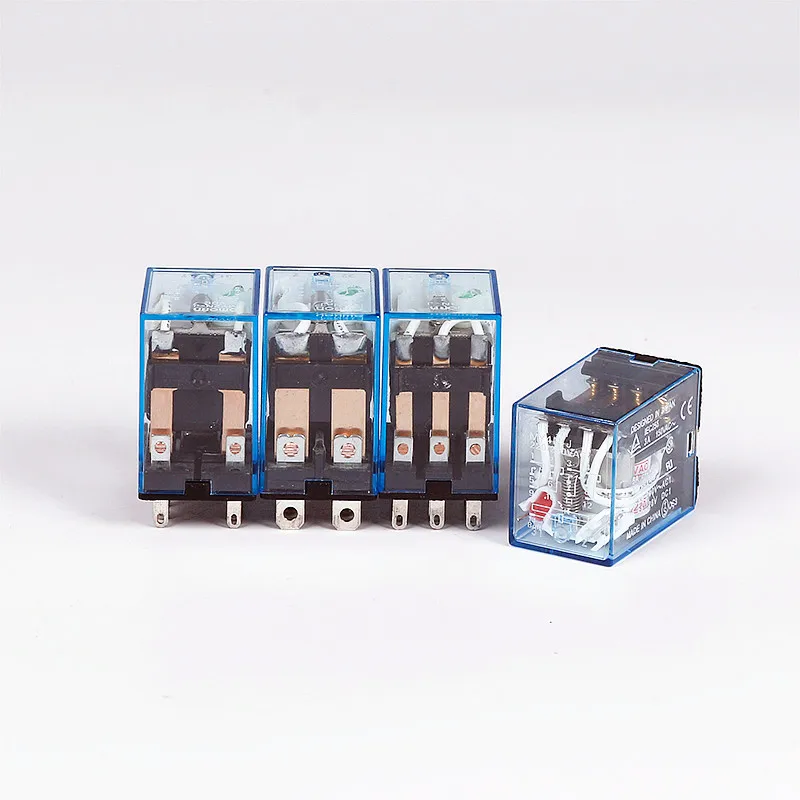 Shipping10PCS LY2NJ HH62P реле 220VAC DC12V DC24V катушка высокого качества общего назначения DPDT