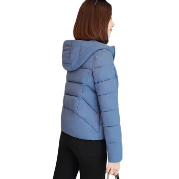 

Parka Nicesnowl Women Winter Down jacket Women Coat Long Hooded Outwear Female Parka Thick Cotton Padded Female down Coats 016