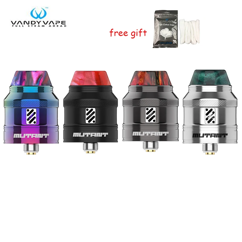 

Original Vandy Vape Mutant RDA 1.2ml Vertical installation Coil Rebuildable Dripping Atomizer E Cigarette Atomize