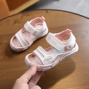 

Beach Baby Girls Summer Sandals Kids Sport Shoes New Fashion Leisure for Baby Boys Toddler Sneakers Trainer