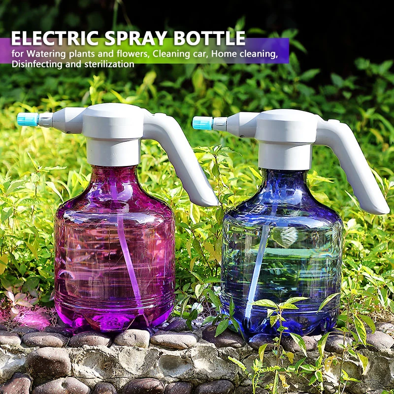 3L Electric Plant Spray Bottle Automatic Watering Fogger USB Electric Sanitizing Sprayer Hand Watering Machine Plant Garden Tool