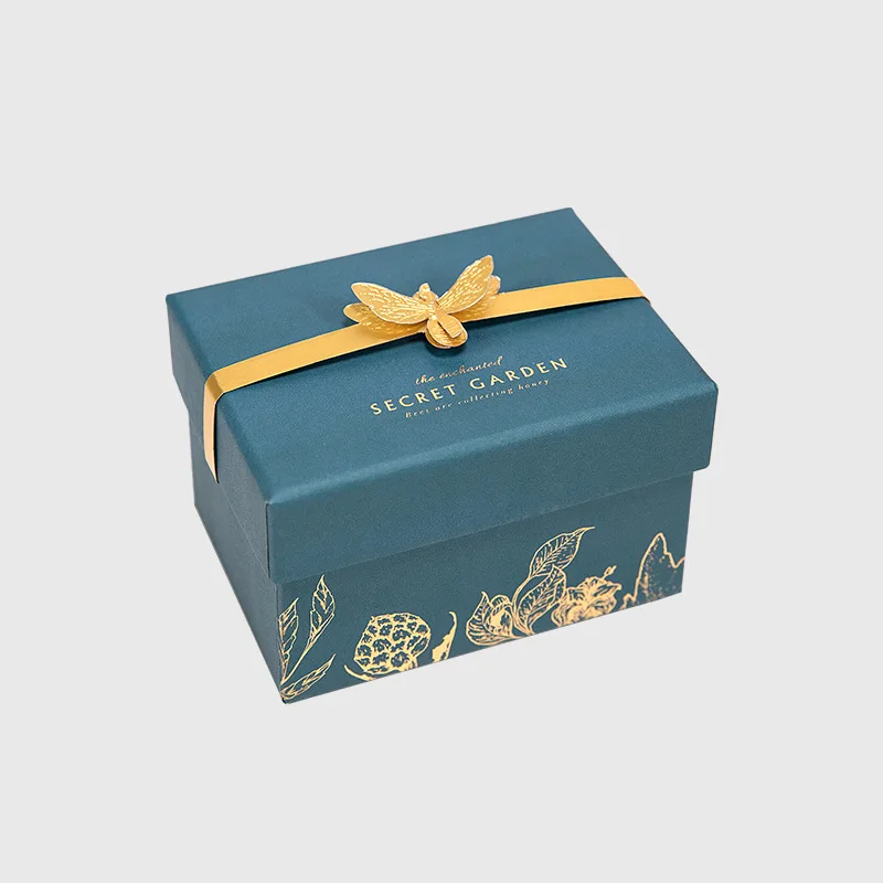 

Birthday Valentine's Gift Packaging Box Rectangle Cosmetic Paper Gift Box Mini Rigid Cardboard Lid and Base Gift Box 9x6.5x6cm