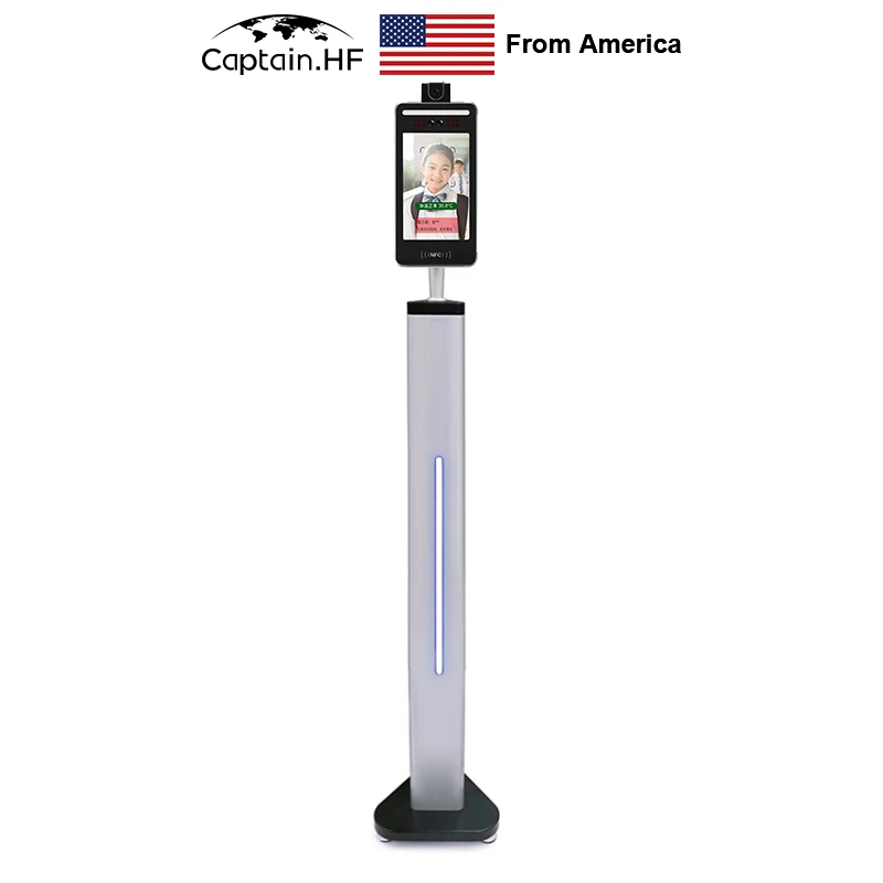 

Face Recognition Non Contact Temperature Measuring Machine, Access Control System by Face ID, Gate Therminal