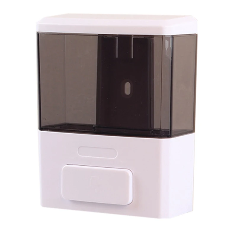 

Manual 350Ml Capacity Wall-Mounted Soap Dispenser Plastic Single Head Soap Dispenser Hotel Bathroom Supplies