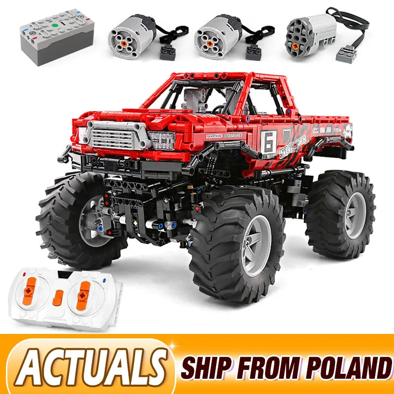 Конструктор MOC Technic совместимый с Lepinbrick 29256 игрушек Hilux внедорожник 4x4 модель
