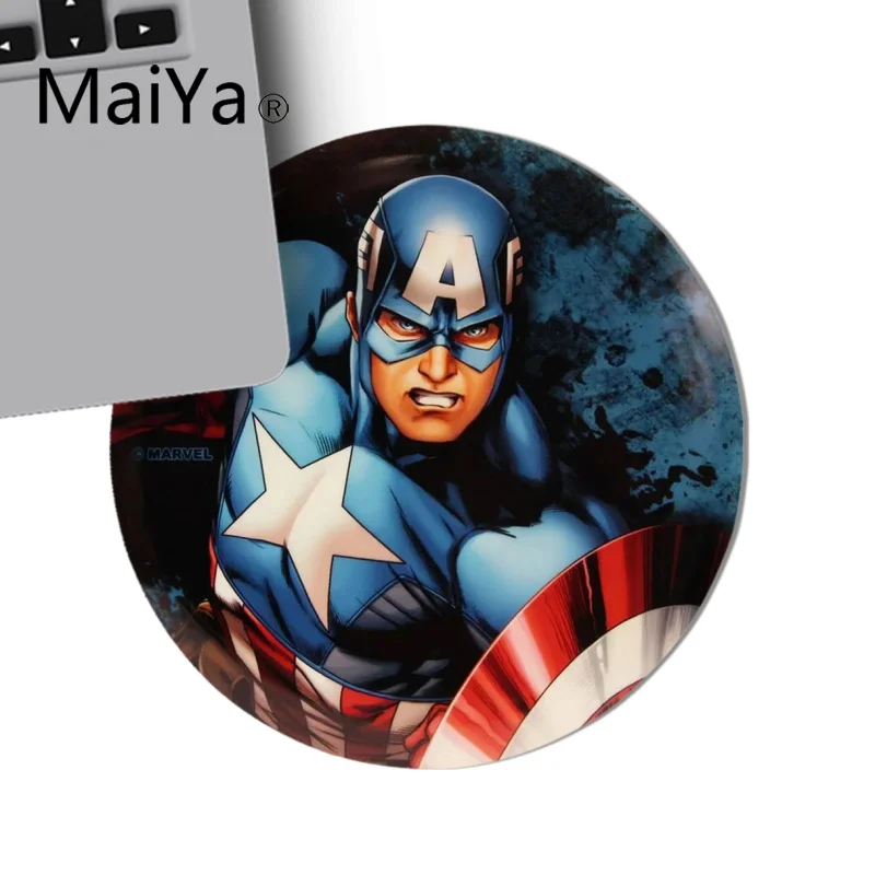 Maiya Новое поступление marvel Железный человек Капитан Тор коврики для мыши игровая мышь коврики для ноутбука ПК коврик для мышки игровой коврик для мыши